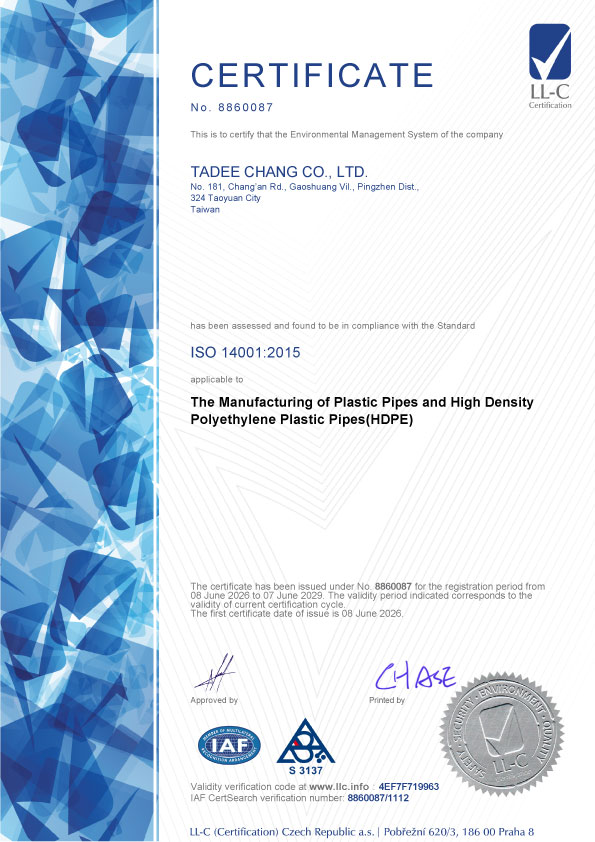 ISO 14001:2015 EMS